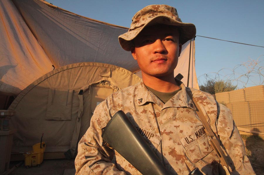 Marine Corps Lance Cpl. Tashi Dhondup