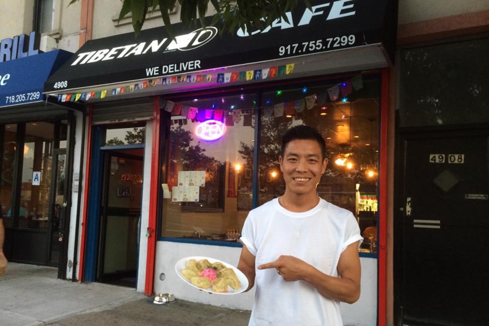 Tibetan Dumpling Café owner and chef Tashi Chopel hopes to make his momo dumplings a well-known snack in New York City.