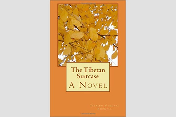 Cover of Tsering Khortsa novel 'The Tibetan Suitcase'.