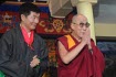 Tibetan spiritual leader the Dalai Lama and the new Kalon Tripa