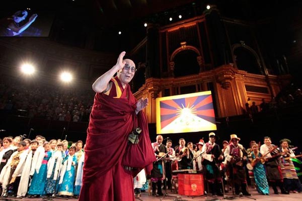 His Holiness the Dalai Lama at Royal Albert Hall