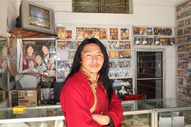 Tibetan singer Shawo Tashi is seen in an undated file photo