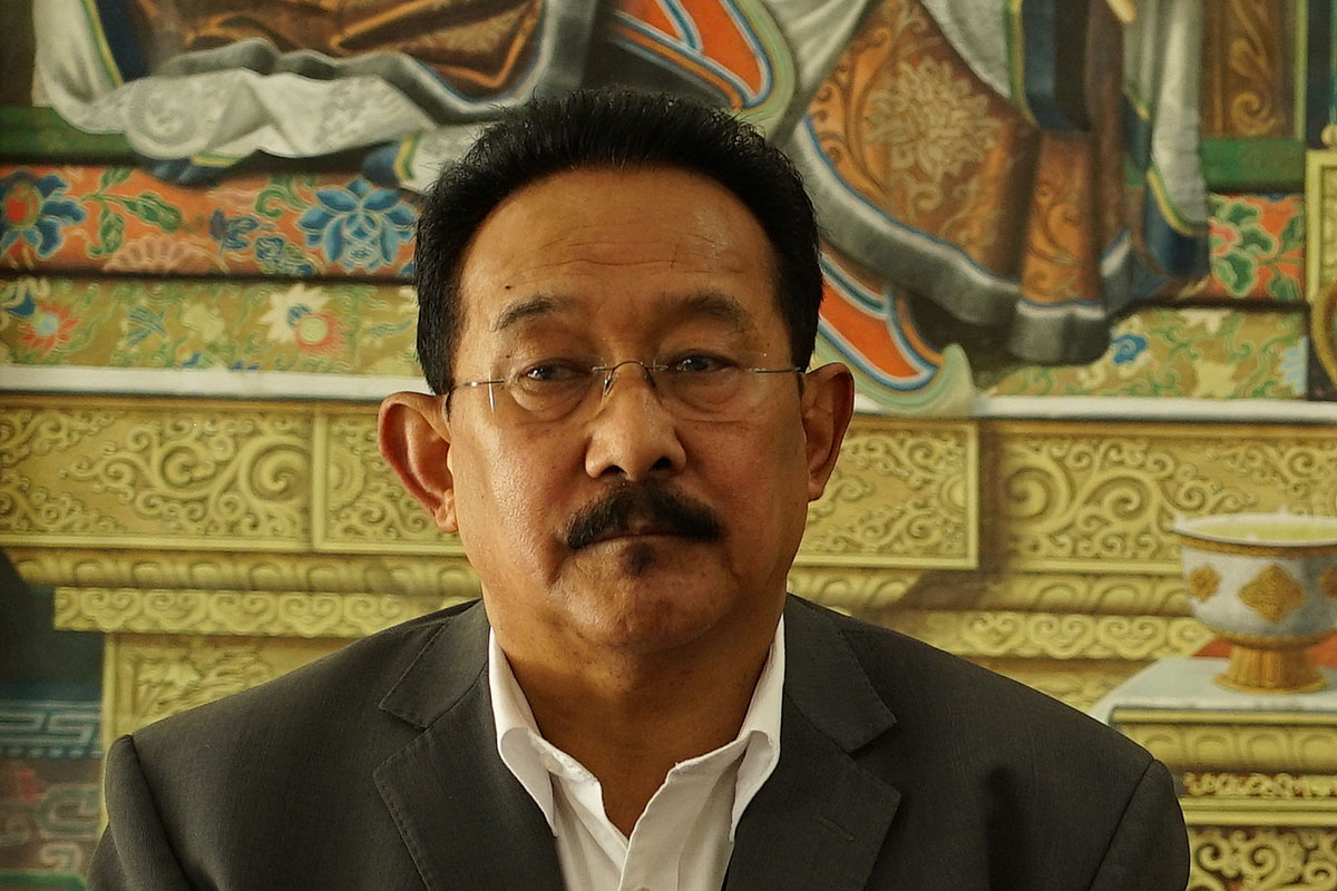 Cabinet Secretary of the Central Tibetan Administration Topgyal Tsering in a file photo taken on 18 March 2019.