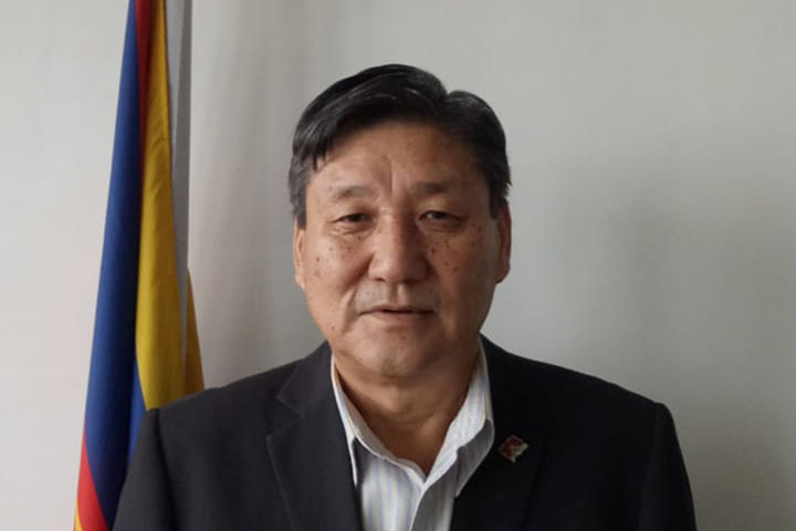 Sonam Norbu Dagpo, newly-elected Chief Commissioner of the Supreme Justice Commission of the Central Tibetan Administration, in a photo taken on 24 September 2019. 