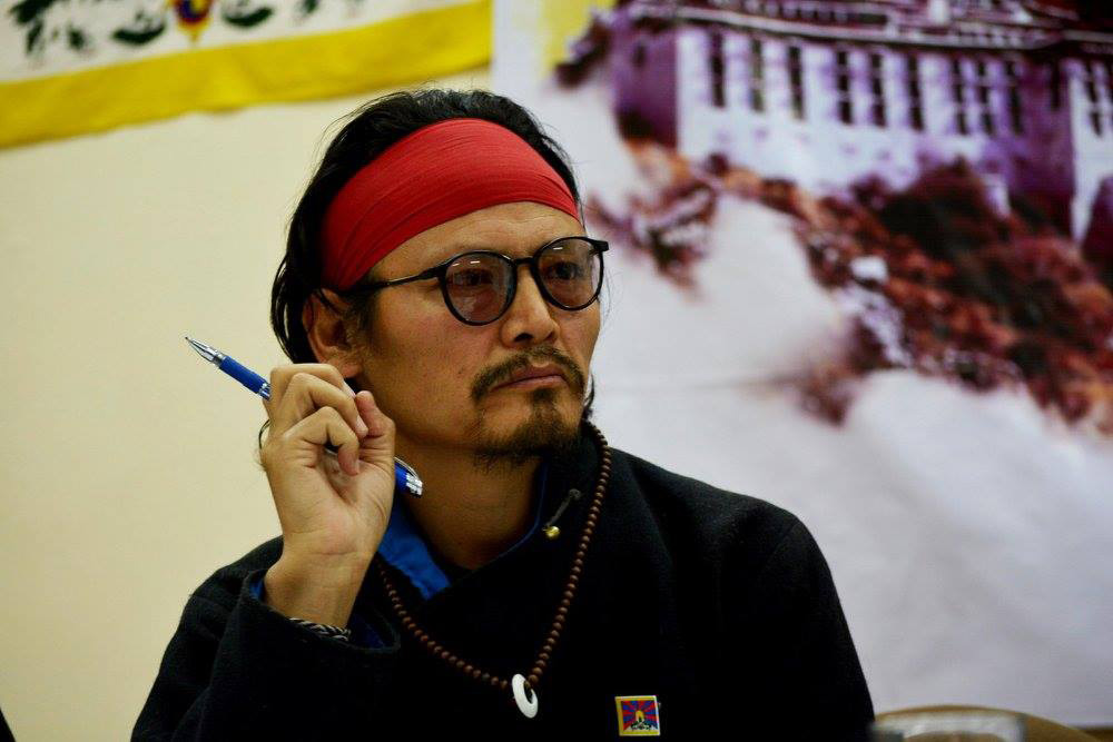 Tenzin Tsundue in a 2017 file photo.