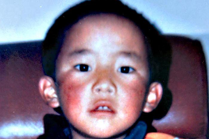 The six-year-old 11th Panchen Lama Gendhun Choekyi Nyima disappeared on 17 May 1995, three days after recognition by the Dalai Lama.