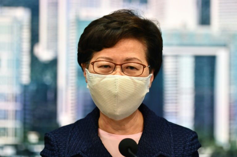 Hong Kong Chief Executive Carrie Lam described the announcement as the 'most difficult decision' she has made since the pandemic began.