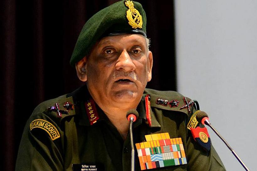India's Chief of Defence Staff Bipin Rawat in a file photo.