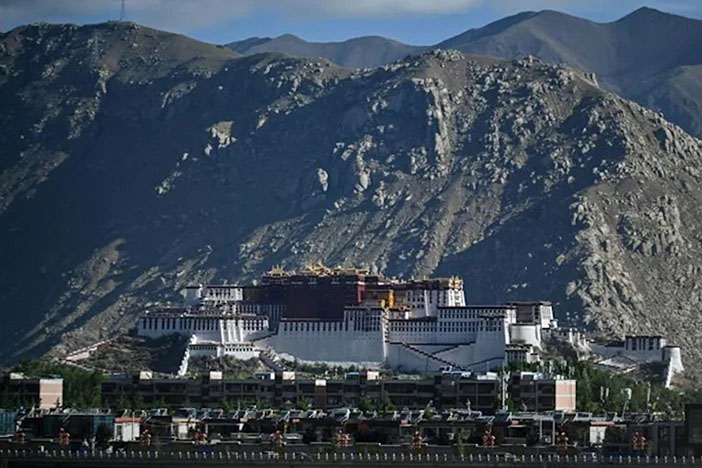 The Chinese government is heavily promoting tourism in Tibet, a politically sensitive region.