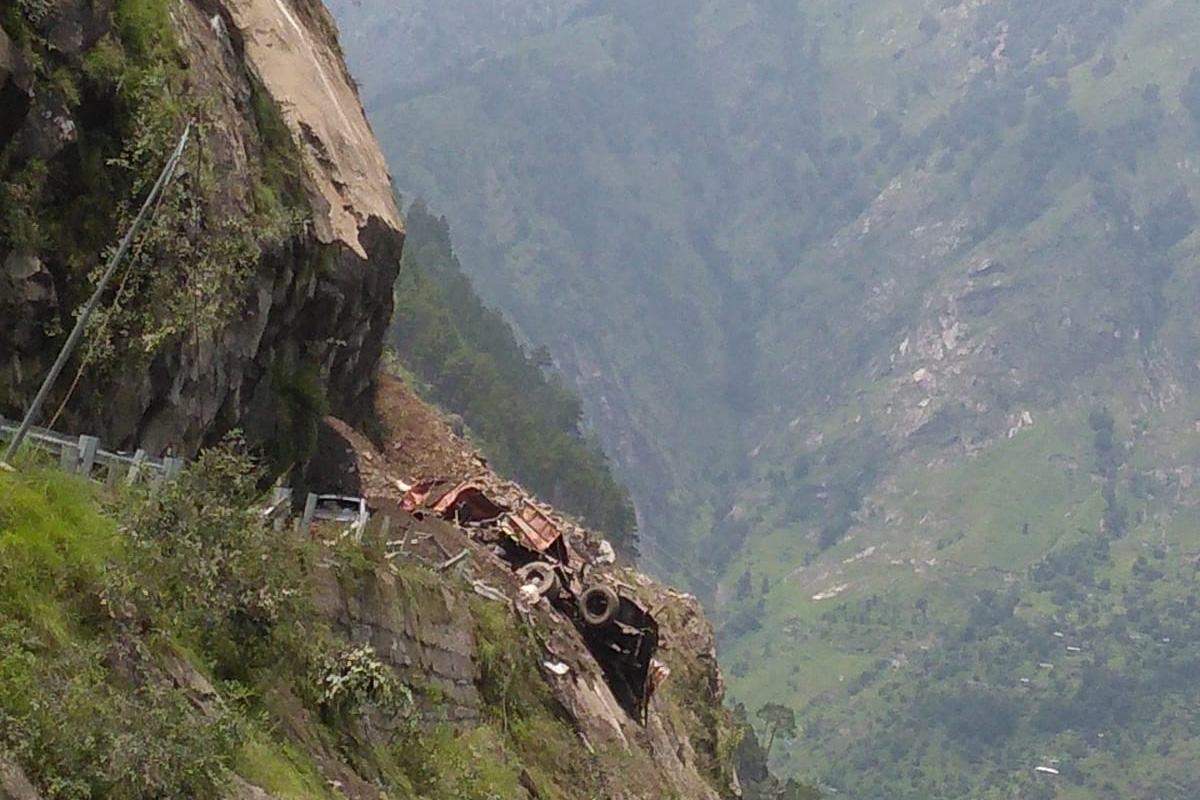 A landslide yet again in Kinnaur District in Himachal Pradesh has killed ten people and several others feared buried under debris on 11 August 2021. One truck, an HRTC Bus and few vehicles have reportedly came under the rubble.